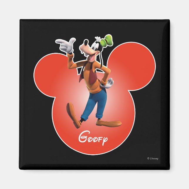 Goofy | Mickey Head Icon Magnet (Front)