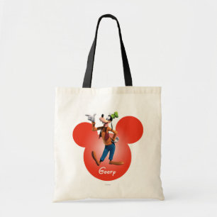 Goofy   Mickey Head Icon Tote Bag