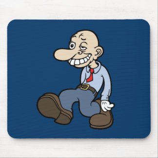 Goofy Office Guy Mouse Pad