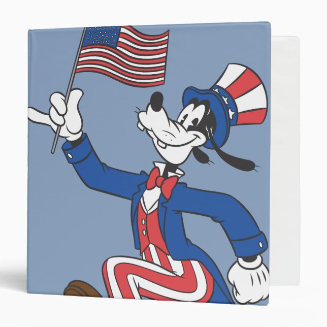 Goofy | Patriotic Binder (Front/Inside)