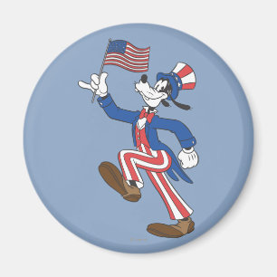 Goofy   Patriotic Magnet