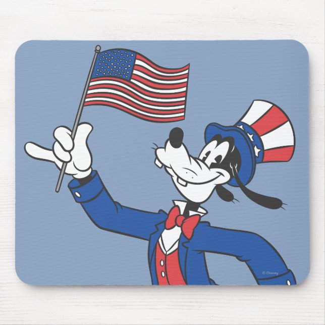Goofy | Patriotic Mouse Pad (Front)