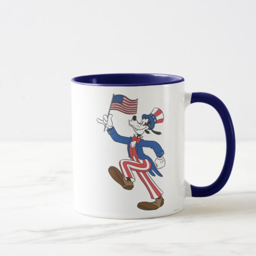 Goofy  Patriotic Mug
