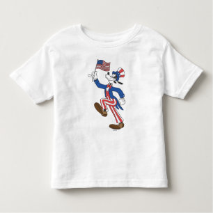 Goofy Patriotic Toddler T-shirt