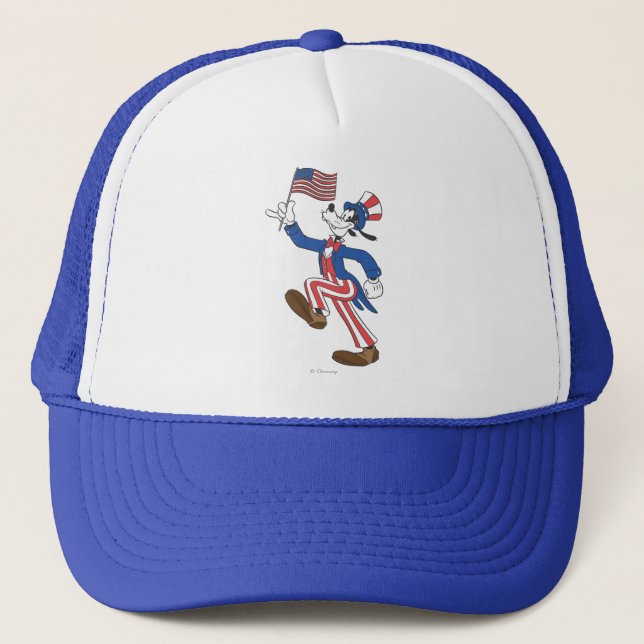 Goofy | Patriotic Trucker Hat (Front)