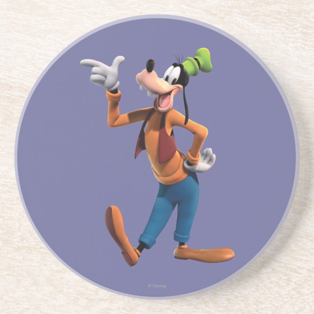 Goofy | Pointing Drink Coaster (Front)
