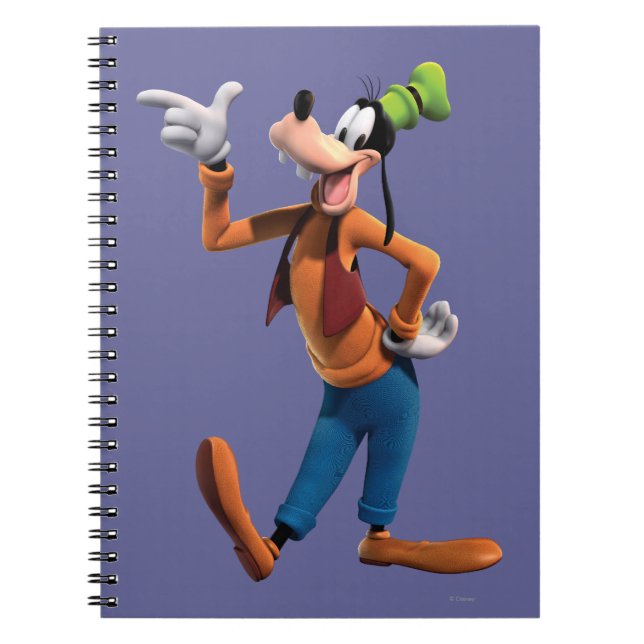 Goofy | Pointing Notebook (Front)