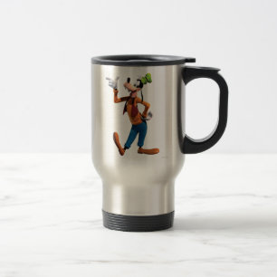Goofy Pointing Travel Mug