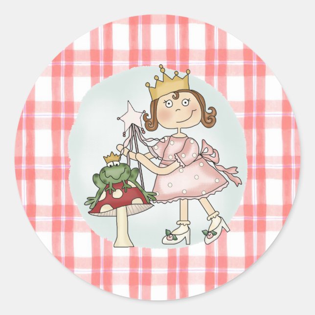 goofy princess stickers (Front)