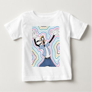 Goofy Retro Radiant Street Style Graphic Baby T-Shirt