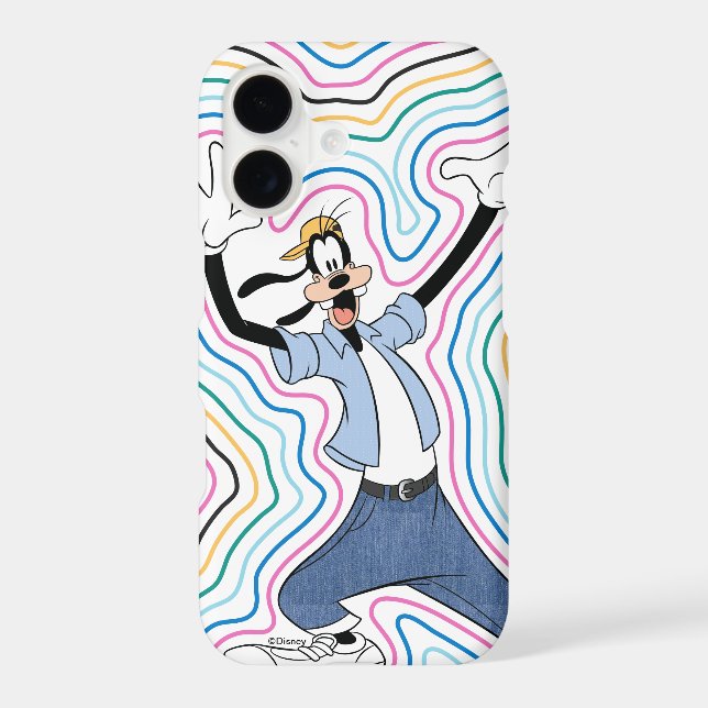 Goofy Retro Radiant Street Style Graphic Case-Mate iPhone Case (Back)