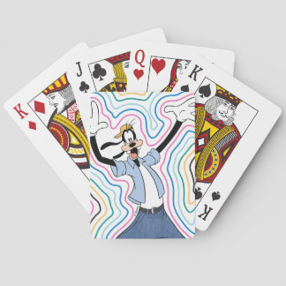 Goofy Retro Radiant Street Style Graphic Poker Cards