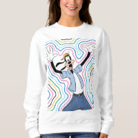 Goofy Retro Radiant Street Style Graphic