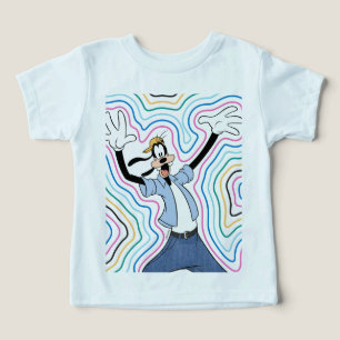 Goofy Retro Radiant Street Style Graphic Toddler T-shirt