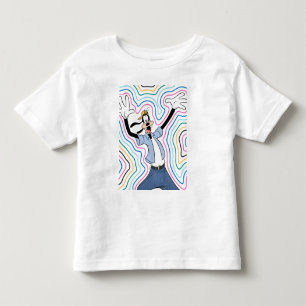 Goofy Retro Radiant Street Style Graphic Toddler T-shirt