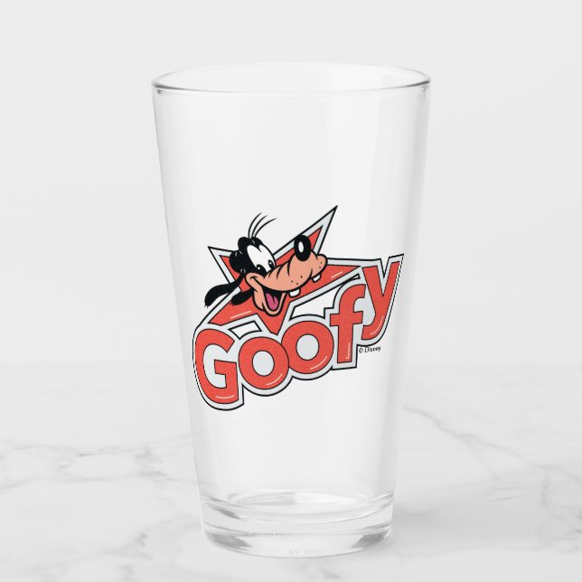 Goofy Retro Star Power Graphic Glass (Front)