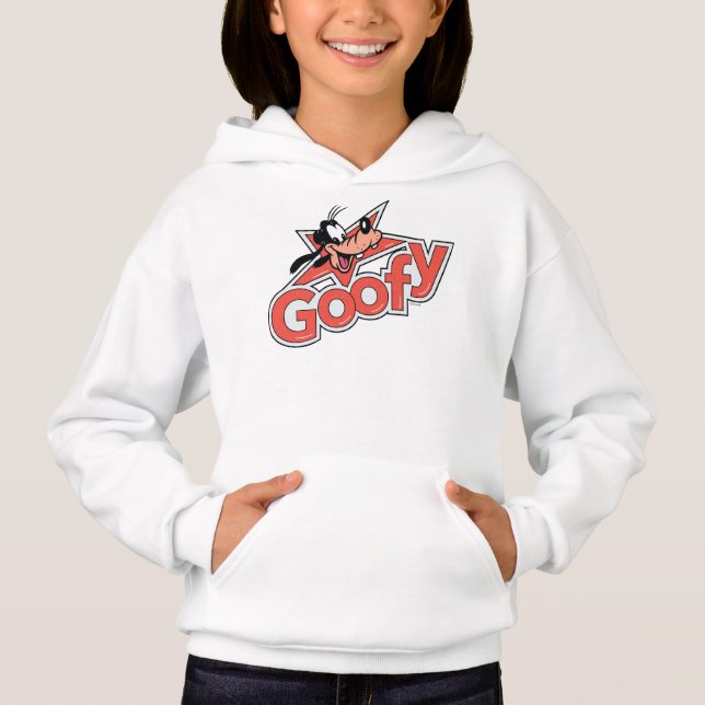 Goofy Retro Star Power Graphic Hoodie (Front)