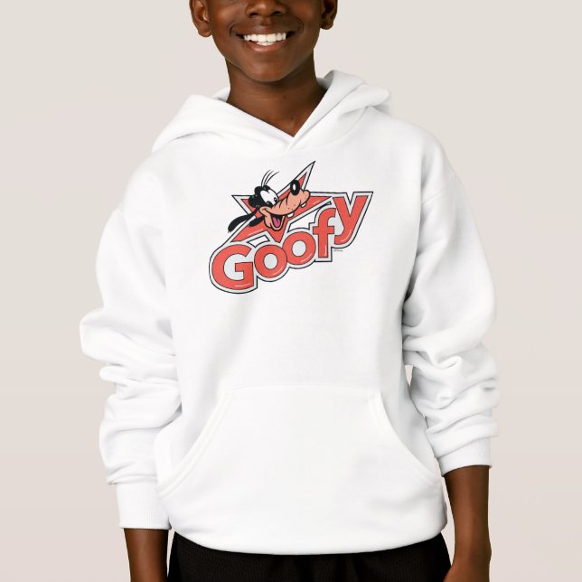 Goofy Retro Star Power Graphic Hoodie (Front)