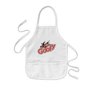 Goofy Retro Star Power Graphic Kids' Apron