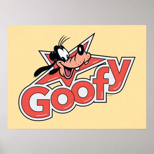Goofy Retro Star Power Graphic Poster (Front)