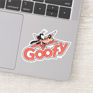 Goofy Retro Star Power Graphic Sticker