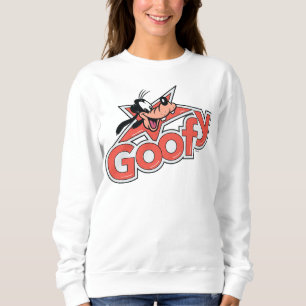 Goofy Retro Star Power Graphic Sweatshirt