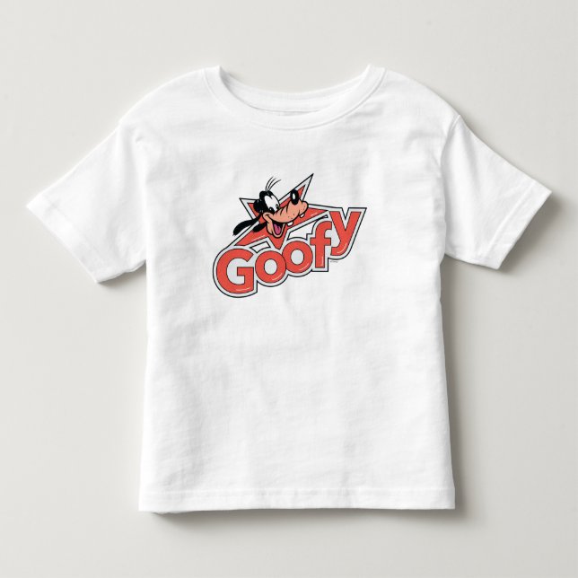 Goofy Retro Star Power Graphic Toddler T-shirt (Front)