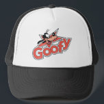 Goofy Retro Star Power Graphic Trucker Hat<br><div class="desc">Make a statement with this high-impact, Goofy logo-style design! Featuring a cheerful Goofy peaking out from behind a bold, red shooting star, this artwork perfectly blends vintage animation vibes with a classic pop-art aesthetic. The custom, thick-contoured typography and textured red fill give the design a high-quality "decal" look that feels...</div>