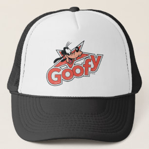 Goofy Retro Star Power Graphic Trucker Hat