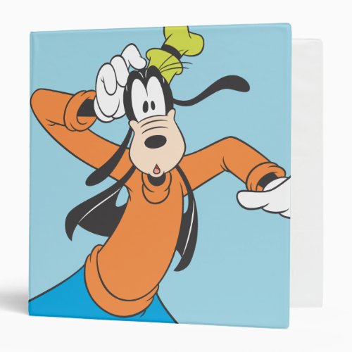 Goofy  Scratching Head Binder