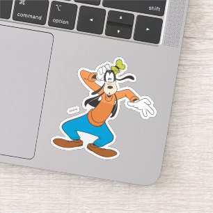 Goofy   Scratching Head Sticker