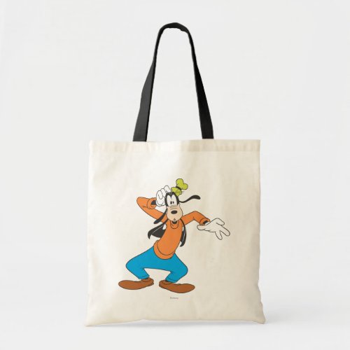 Goofy  Scratching Head Tote Bag