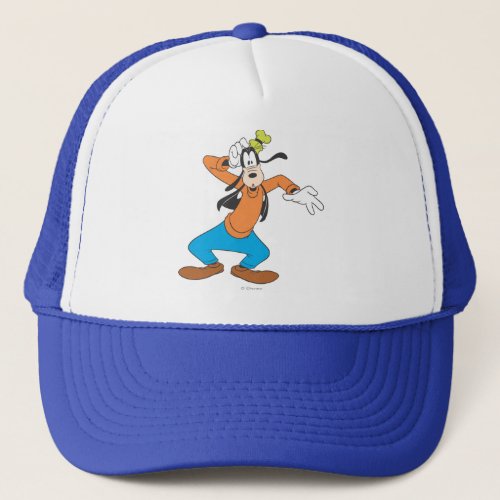 Goofy  Scratching Head Trucker Hat