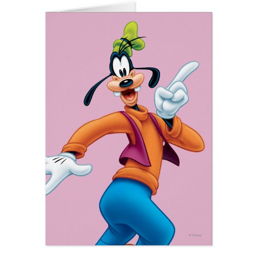 Goofy | Side Finger Up Cards (Front)