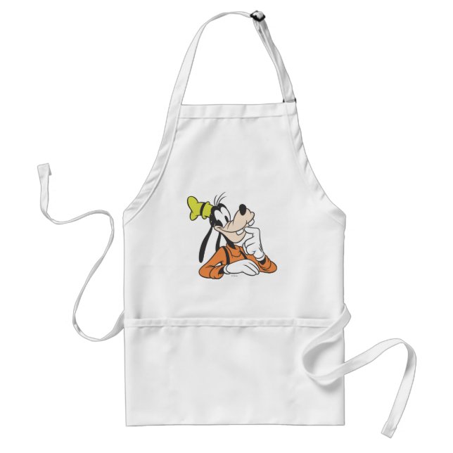 Goofy | Thinking Adult Apron (Front)