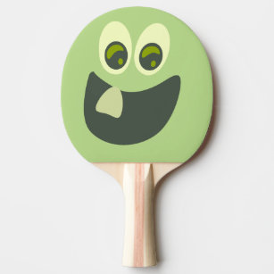 Goofy Tooth Grin Ping-Pong Paddle