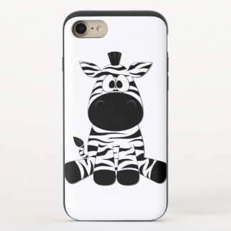 Goofy Zebra iPhone 8/7 Slider Case