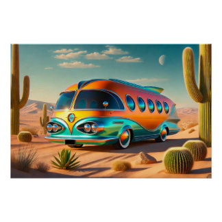 Googie Desert Bus Poster