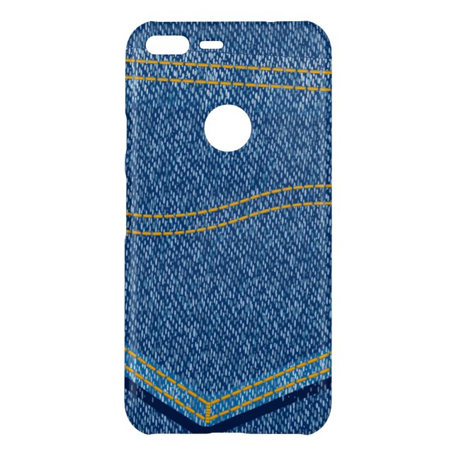 Google Blue Jean Phone Case (Back)