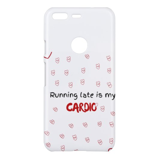 Google case - cute heart design (Back)