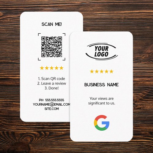Google Custom Review Cards
