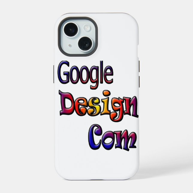 Google Design Iphone Case (Back)