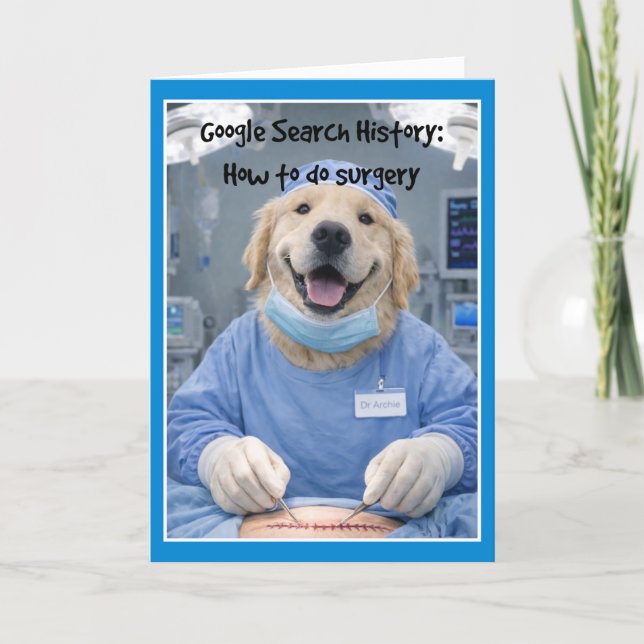 Google History Get Well Card  SC-1 (Front)