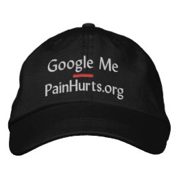 Google Me Embroidered Baseball Cap