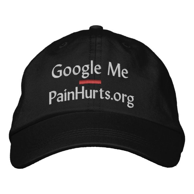 Google Me Embroidered Baseball Cap (Front)