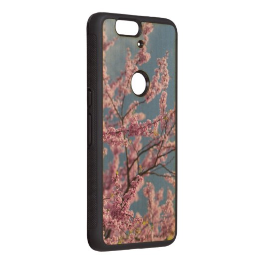Google Nexus 6p pink flower phone case (Right)