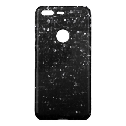Google Pixel Case Black Crystal Bling Strass (Back)