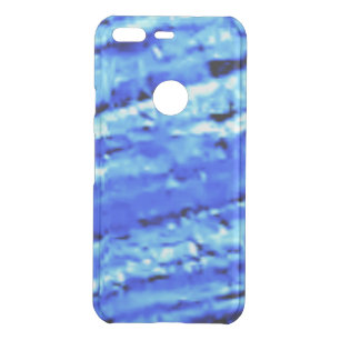 GOOGLE PIXEL CASE BLUE DESIGN STYLE 