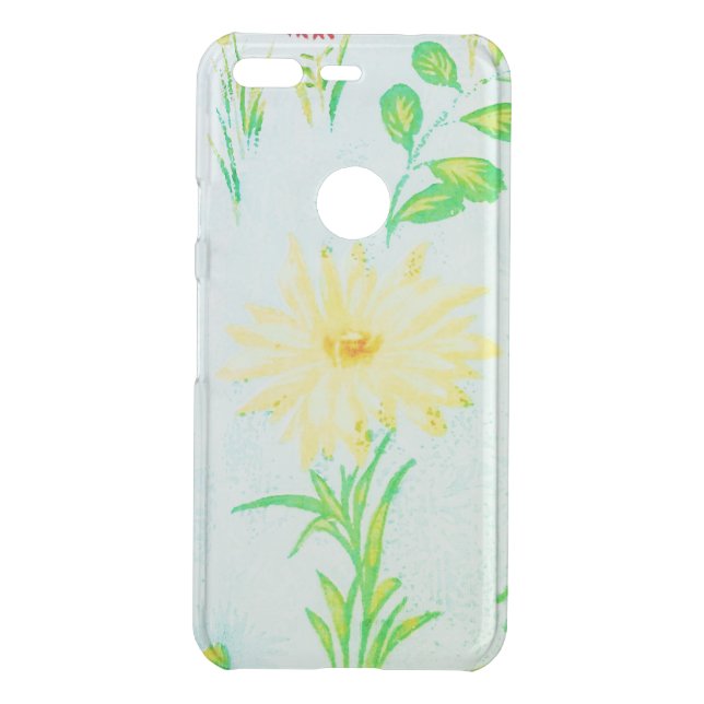 google pixel  Case flower style design (Back)