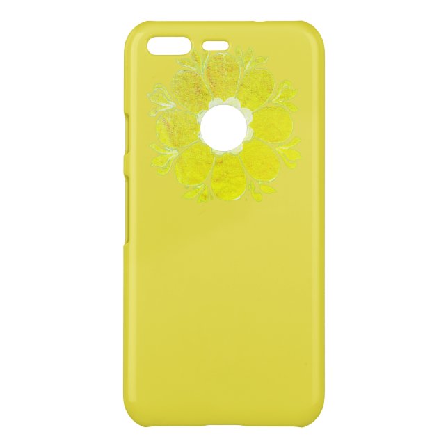 GOOGLE PIXEL CASE FLOWER STYLE DESIGN (Back)